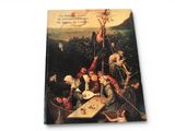 a picture of a book with a picture of a man on a cross