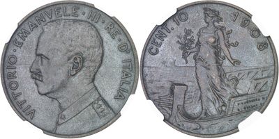 an image of a silver coin with a picture of a man and a woman on it