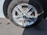 a close up of a tire on a car ' s rim