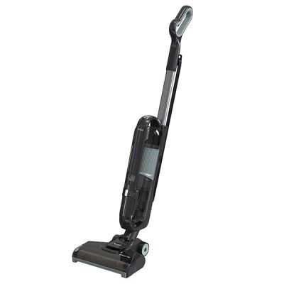 gros plan d'un aspirateur sur fond blanc