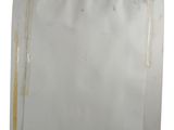 an image of a piece of white paper with a brown strip