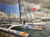 many boats that are docked in the water at the dock