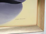 a picture of a painting of a hat on a table