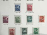 a picture of a picture of a collection of stamps