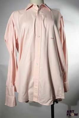 RONALD HOLLAND - Chemise rose clair à manches longues - Prob…