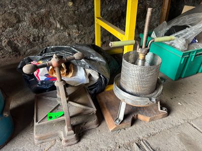 a lot of tools that are sitting on the ground