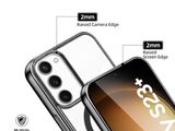 a close up of a cell phone with a camera attached to it