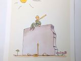 an image of a cartoon picture of a man sitting on a rock with a baseball bat in his hand