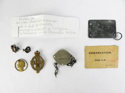 une image représentant un ensemble d'objets, notamment une clé, un livre et un porte-clés