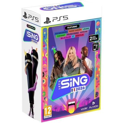 934 / Let's Sing 2026 + 2 micros - Jeu PS5 - Jeu vidéo…