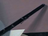 a painting of a knife and a piece of paper on a table