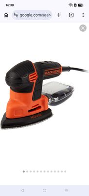 Black+Decker Ponceuse Mouse KA2500K