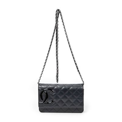 CHANEL - SAC à main modèle "Cambon Ligne Wallet On Chain" en…