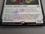 an image of a card with a picture of a woman in a red dress
