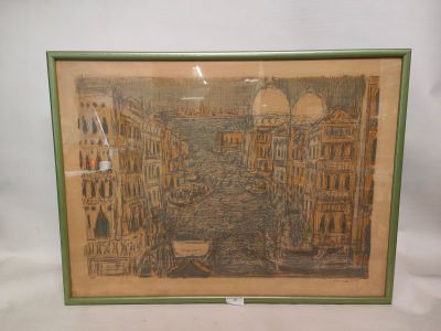 André COTTAVOZ (1922-2012) : "Venise".