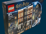 une boîte de Lego représentant l'appartement d'Harry Potter