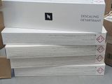 several boxes are stacked on top of each other on the floor