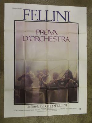 an image of a movie poster for the film prova d ' orchestra