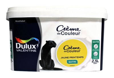 a tub of cream with a cat sitting on top of it