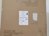 a cardboard box with a picture of a building on it