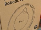 packaging of a robot vacuum cleaner in a store cart