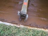an image of a close up of a pipe on the ground