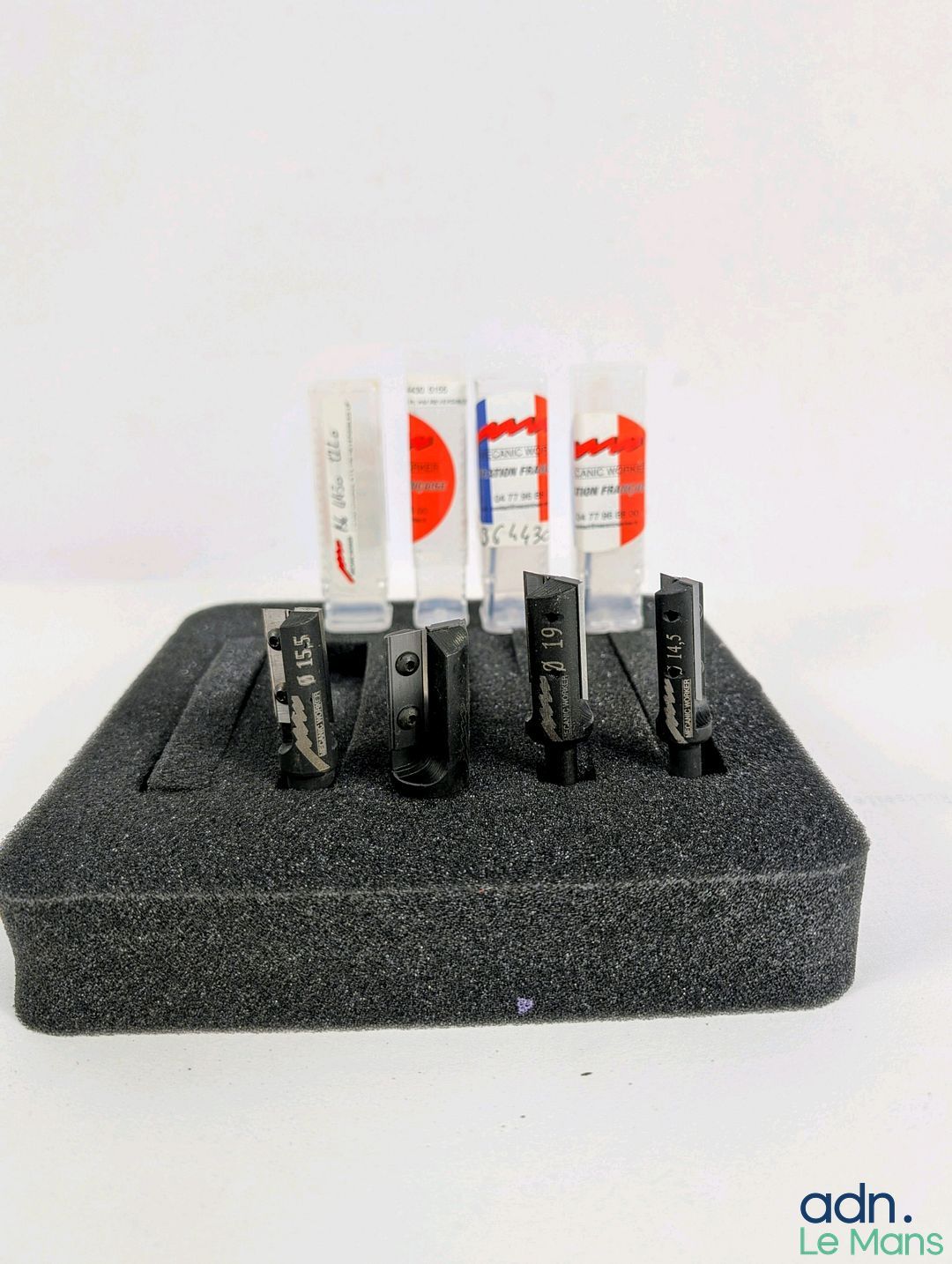 Lot de 4 porte-outils de défonçage à plaquettes réversibles …