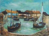 many boats that are sitting in the water