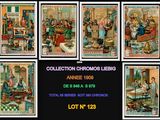 quatre photos d'une collection de cartes de Noël représentant des personnes dans un salon