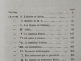 an old book with a list of items on it