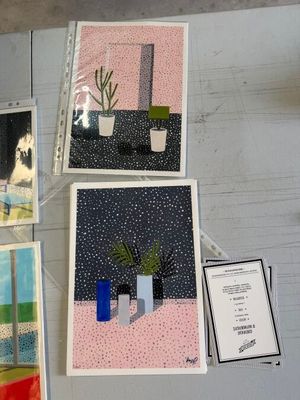 Anna POPESCU & divers 1 Lot de (+/-) 35 tirages en couleur s…