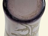 a close up of a cup of coffee on a table