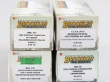 trois paquets de cigarettes « Brooklyn » sont empilés les uns sur les autres