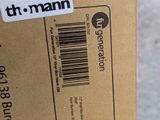 a close up of a cardboard box with a barcode on it