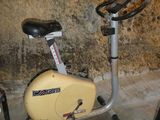 un vélo d'appartement et un vélo d'appartement dans un garage