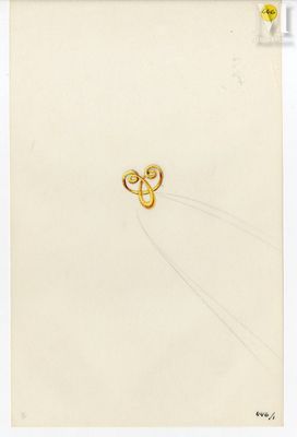 Jean CLOSSET Ensemble de 14 dessins figurant des études de b…