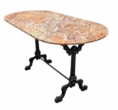 an image of a table with a marble top on a white background
