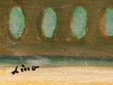 an image of a painting of a group of cows in a field