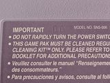 a sign on the side of a machine that says important
