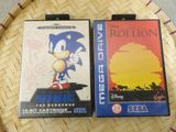 sonic the hedgehog and sonic the hedgehog vhss are on a tray