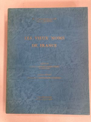 Le livre est bleu, avec des lettres dorées sur la couverture.