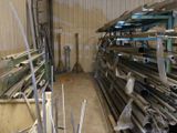a room full of metal pipes and pipes in it