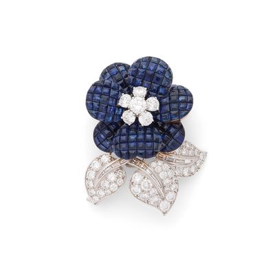 VAN CLEEF & ARPELS Clip “Pavot” - Photo 1