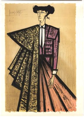 Bernard Buffet (1928-1999) - Le toréador Escamillo, veste vi…