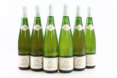 6 bouteilles d'ALSACE RIESLING Le Clos 2001 du Château ISENB…