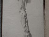an image of a drawing of a man ' s arm