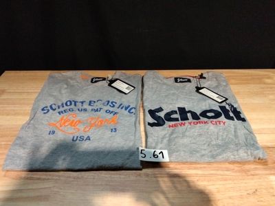 Lot de 2 T-shirts Schott Taille S
