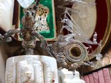 a box with various items in it on a table