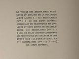 an open book with a black and white picture on it