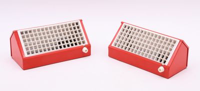 IKEA Paire d'appliques vintage à pans coupés en tôle laquée …